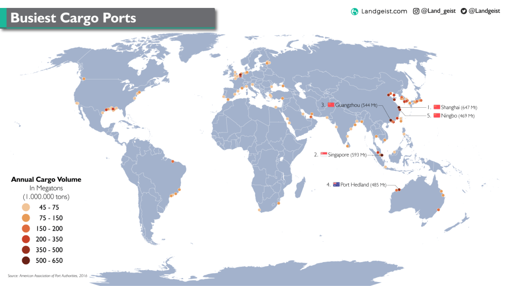 World’s Busiest Cargo&nbsp;Ports