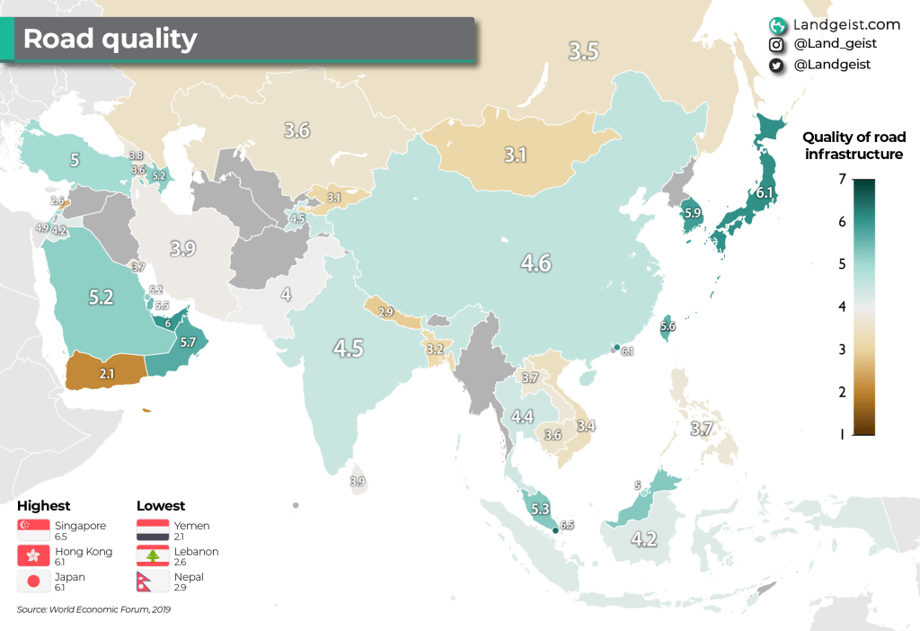 The Best and Worst Roads in&nbsp;Asia