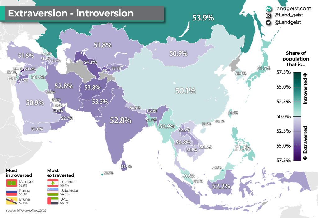 Extraversion and Introversion in&nbsp;Asia