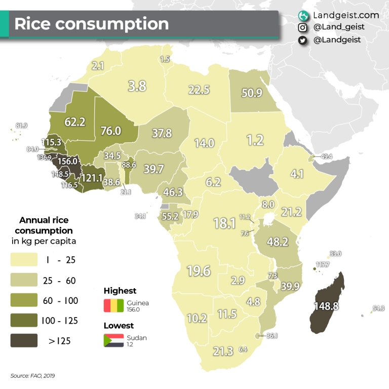 Rice Consumption in Africa – Landgeist