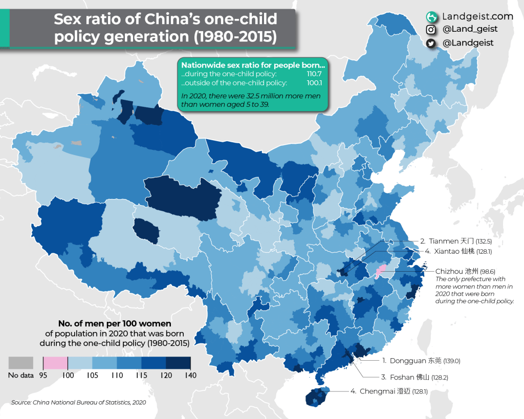 Gender Imbalance of China’s One-Child Policy&nbsp;Generation
