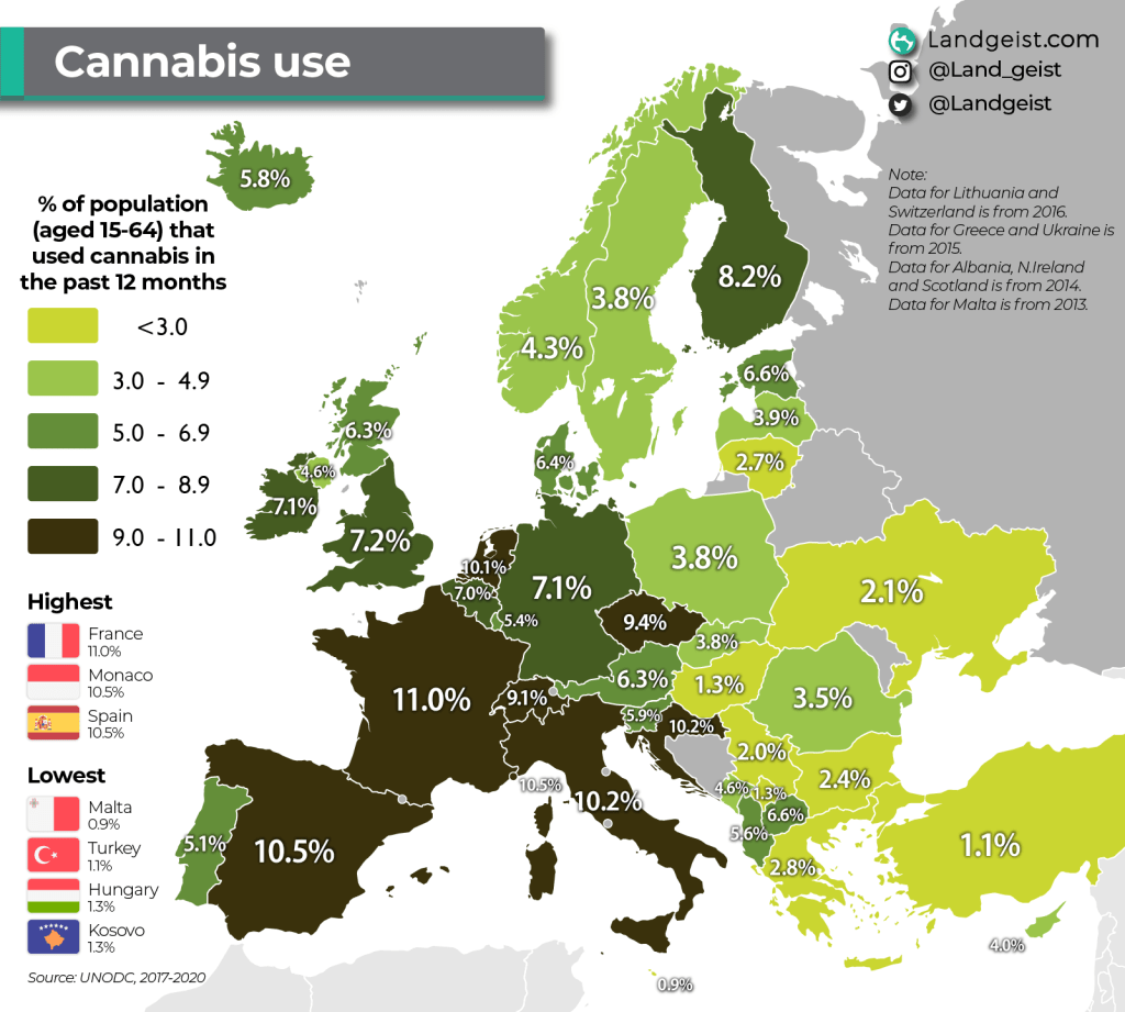 Cannabis Use in&nbsp;Europe