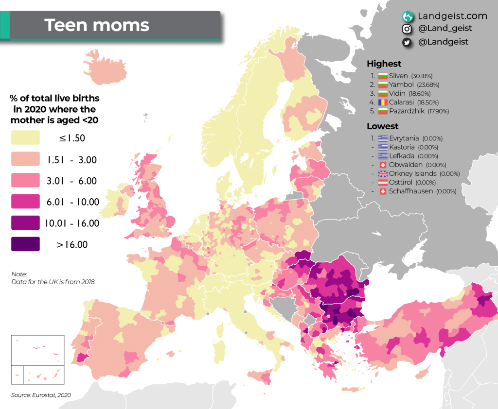 Teen Moms in&nbsp;Europe