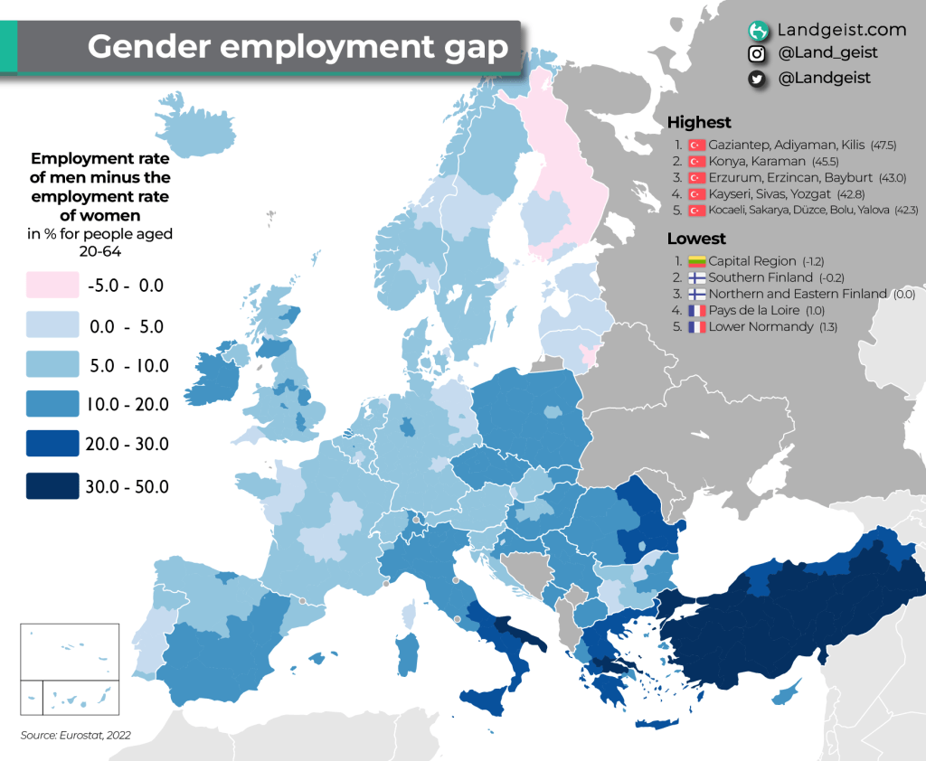 Gender Employment Gap in&nbsp;Europe