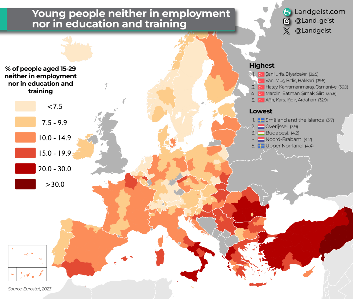 Young People in Europe Neither in Employment nor Education – Landgeist