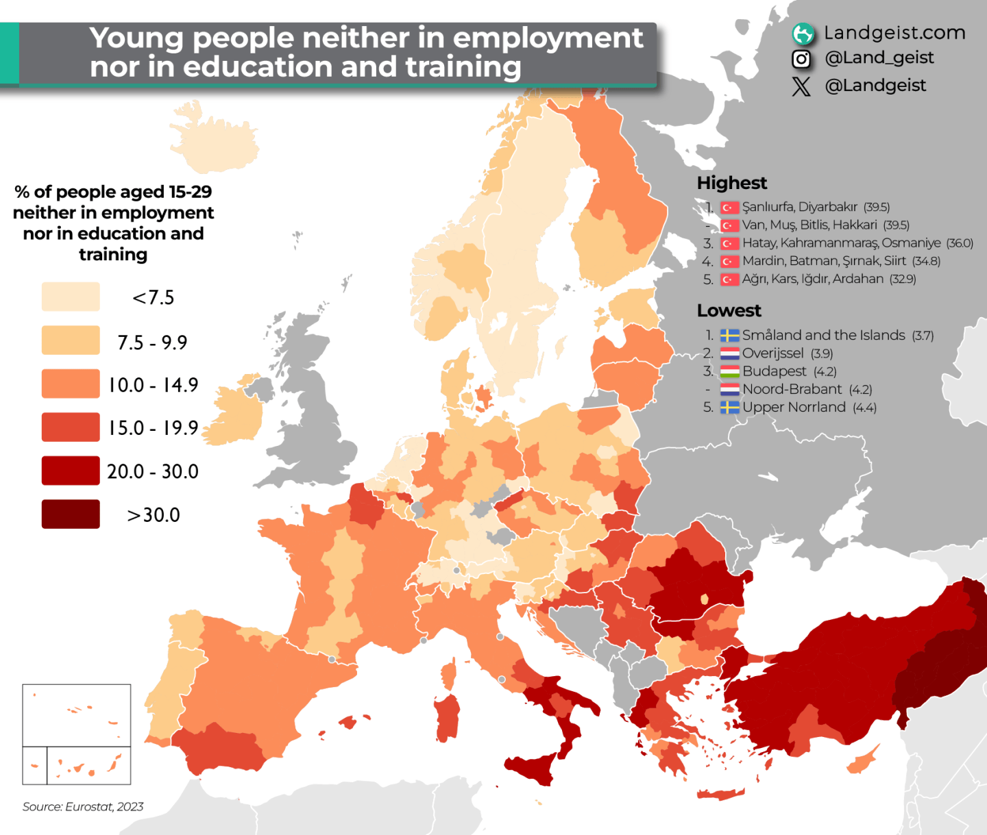 Young People in Europe Neither in Employment nor Education – Landgeist